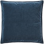 Poszewka Cushion cover velvet, historical blue 52x52 