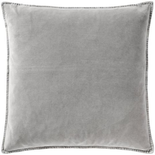 Poszewka Cushion cover velvet, ash grey 52x52
