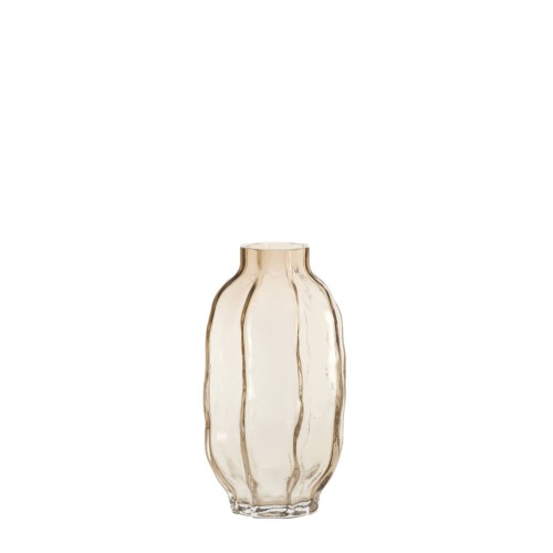 Wazon TEJEDA szklany, light brown