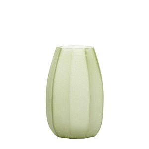 Wazon BRADLEY glass, olive green 