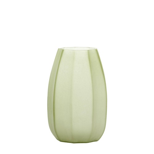 Wazon BRADLEY glass, olive green