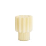 Wazon KOYARI glass, cream