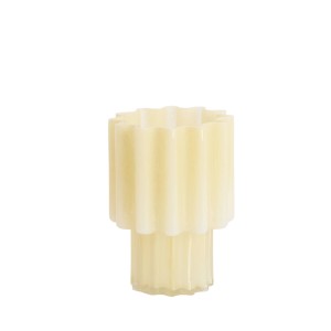 Wazon KOYARI glass, cream