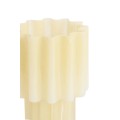 Wazon KOYARI glass, cream