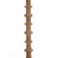 Lampa podłogowa CECILY Ø30x135, wood matt grey-brown