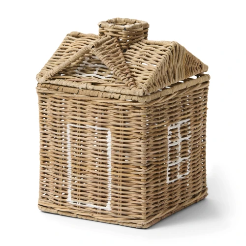 Pojemnik na chusteczki Rustic Rattan House Tissue Box