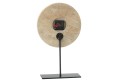 Zegar stołowy Marble Beige/Black