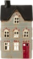 Lampion domek Nyhavn red door