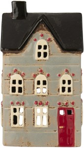 Lampion domek Nyhavn red door