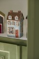 Lampion domek Nyhavn windows light blue facade