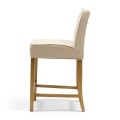 Hoker Cape Breton Counterstool, linen, flax