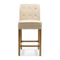 Hoker Cape Breton Counterstool, linen, flax
