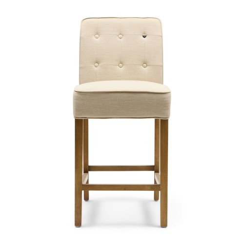 Hoker Cape Breton Counterstool, linen, flax