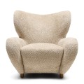 Fotel Courchevel Vintage velvet, sterling silver