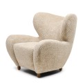 Fotel Courchevel Vintage velvet, sterling silver