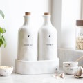 Tacka owalna White/with black heart