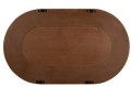 Lustro Curve Oval Wood Natural