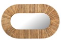 Lustro Curve Oval Wood Natural