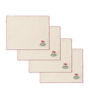 Podkładki Mistletoe Charm Placemat 4szt