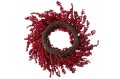 Wianek Wreath Berries Foam Christmas Red