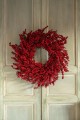 Wianek Wreath Berries Foam Christmas Red