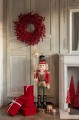 Wianek Wreath Berries Foam Christmas Red