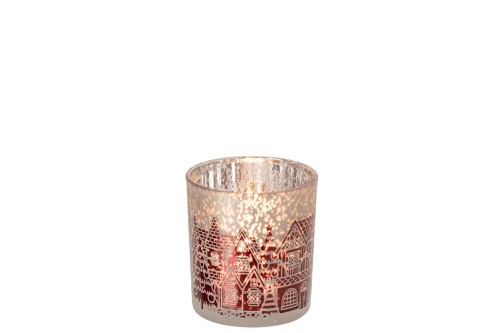 Lampionik Christmas Red/Grey Small