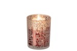 Lampion Christmas Red/Grey Medium
