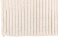 Pled Corduroy White