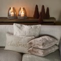 Poduszka Merry Christmas Faux Fur Pillow 50x30