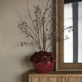 Wazon Blossom Vase burgundy L