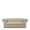 Sofa Crescent Sofa, Mountain Weave Dune Sand