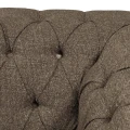 Sofa Crescent Sofa, Mountain Weave Lush Brown