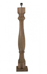Lampa 23x23x125 cm ROBBIA wood natural