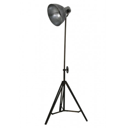 LAMPA JUNKO BLACK-VINTAGE SILVE 62X62X153-220 CM