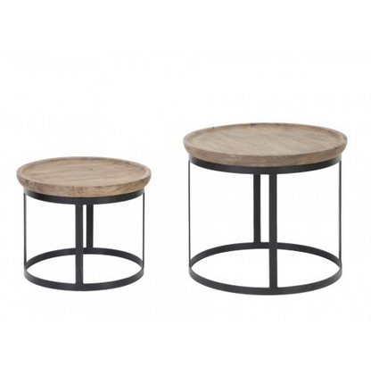 Stoliki kawowe MACHALA Wood-Black