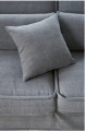  Sofa Metropolis Sofa 3,5 seater, washed cotton, grey