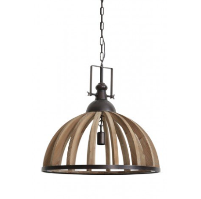 Lampa DJEM WOOD TOP ZINC