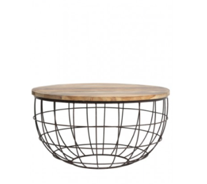 Stolik kawowy DIVAN RUST-WOOD Light & Living
