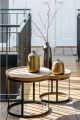 Stoliki kawowe MACHALA Wood-Black