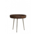 Stolik kawowy CALUMA wood nickel