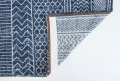 DYWAN WE WZORY SCARAB BLUE
