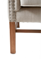 Fotel Franklin Park Wing, linen, flax